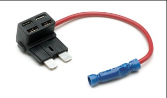 Tap-connector fuse holder